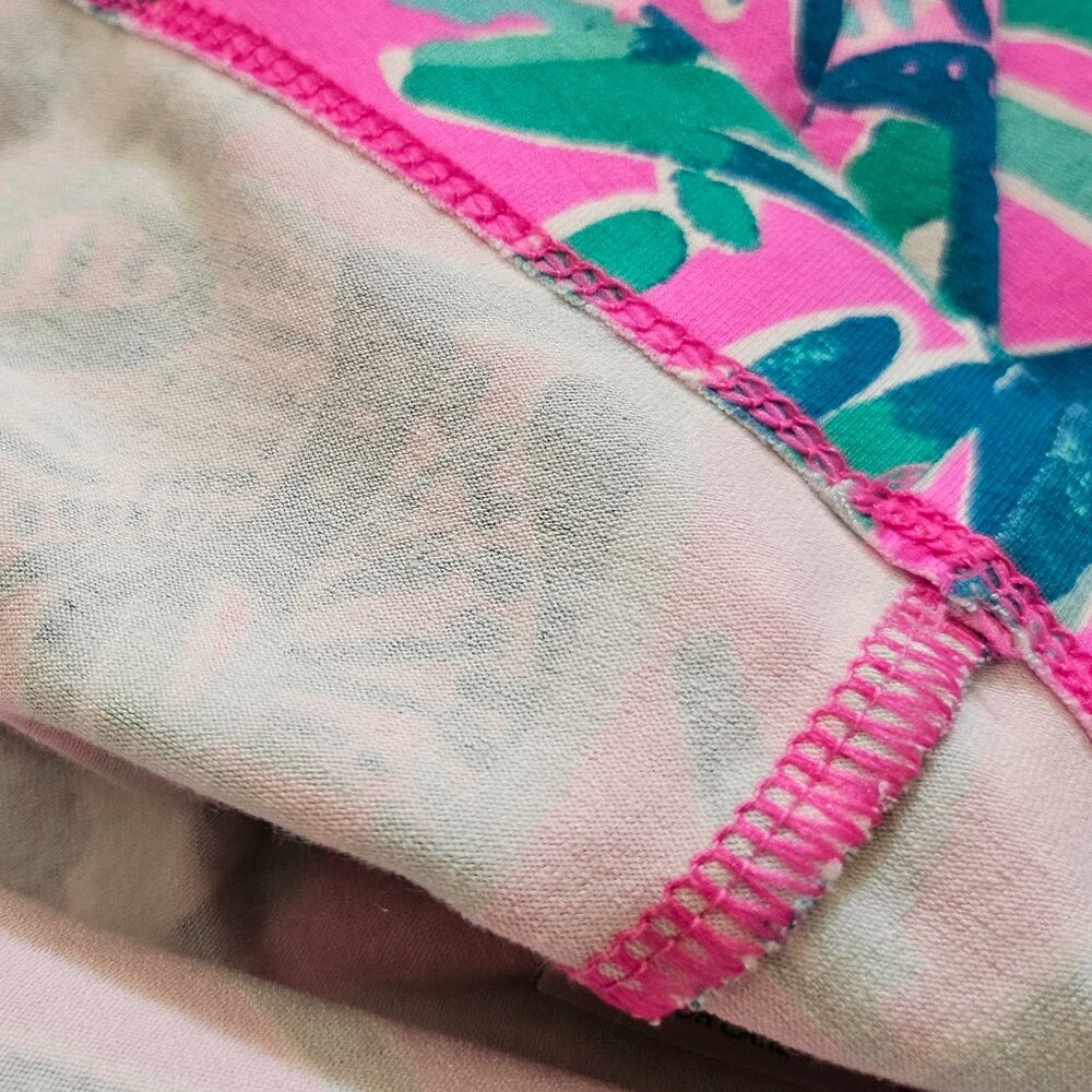 GIRL'S LILLY PULITZER  MINI SOPHIE DRESS MANDEVILLA PINK LUCKY ELEPHANT PRINT - Picture 8 of 10